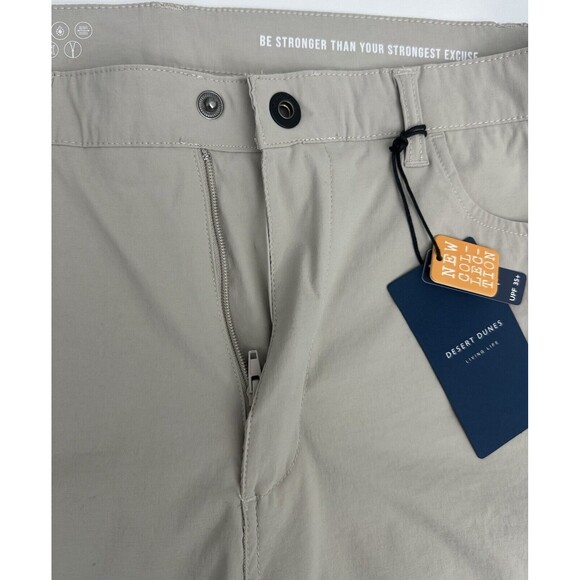 Desert Dunes Men's Shorts Nylon Stretch UPF 35+ /Water Resistant,dove Sz 32 New - Picture 12 of 15